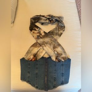 Angelic Corset Wrap Top